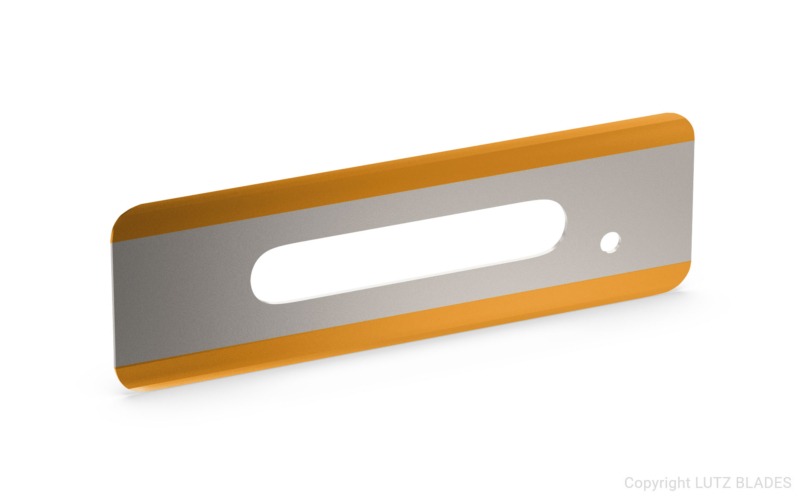 Foil blade-0700 with TiN | Slotted hole blades | Image-0