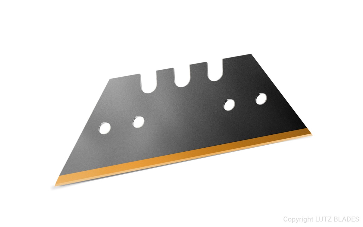 Trapezoidal blade-1001 with TiN | Trapezoid blades | Image-65133