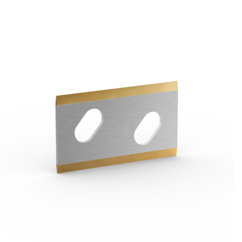 Robotic Mower Blade-2094 with TiN | Rectangular blades | Image-0