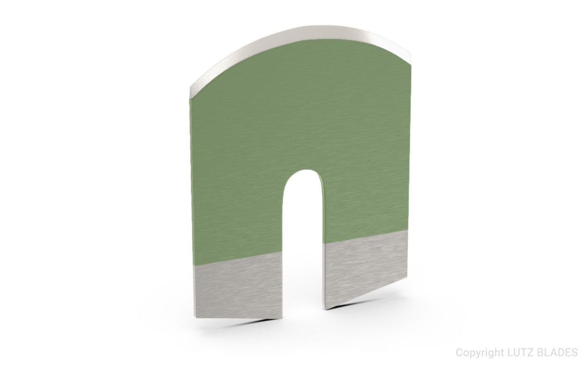 Plush knife-9632 with Teflon | Convex blades | Image-13832