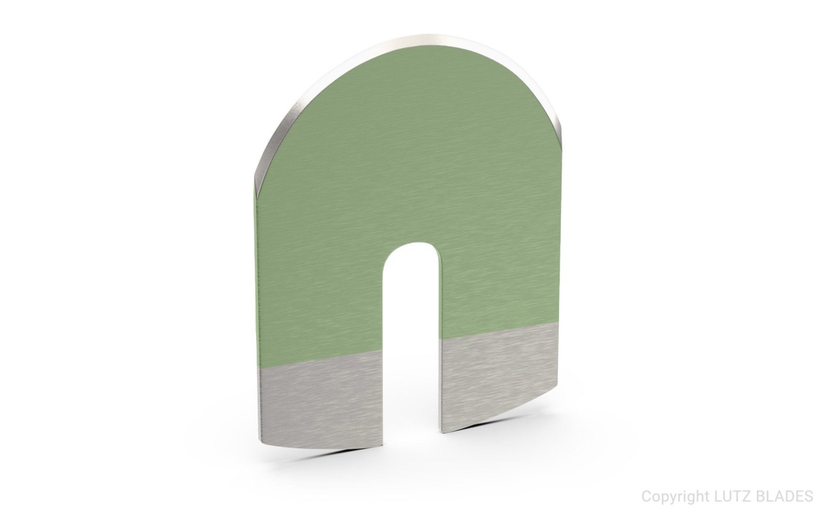 Plush knife-9635 with Teflon | Convex blades | Image-13830